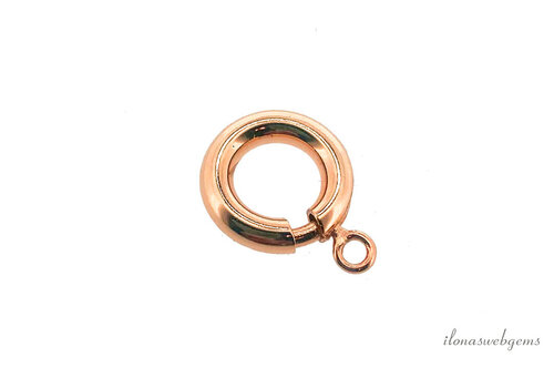18 kt Vermeil spring lock warm gold approx. 13 mm Extra quality