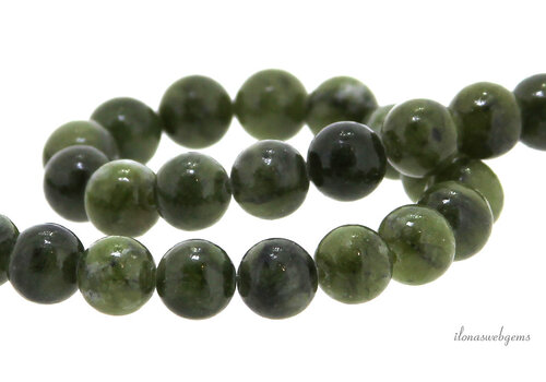 Jadeperlen rund ca. 6mm
