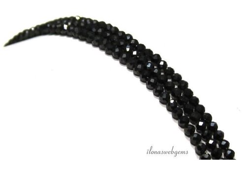 Onyx beads mini facet around 2mm