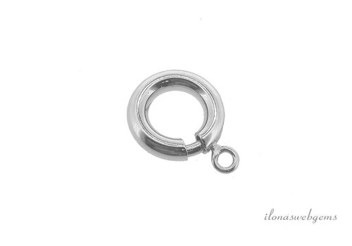 Sterling silver spring clasp approx. 13mm Extra quality