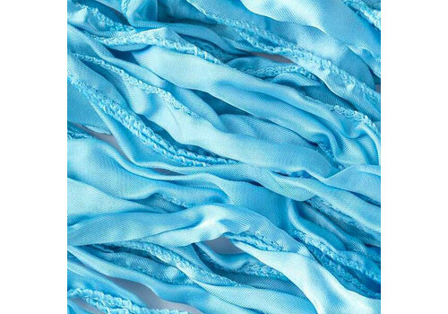 Seidenband ca. 100x 3cm - Hellblau