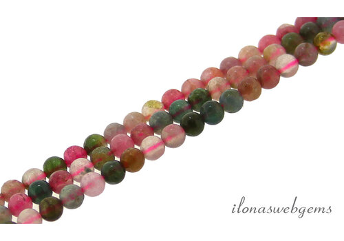 Tourmaline beads around approx. 4mm