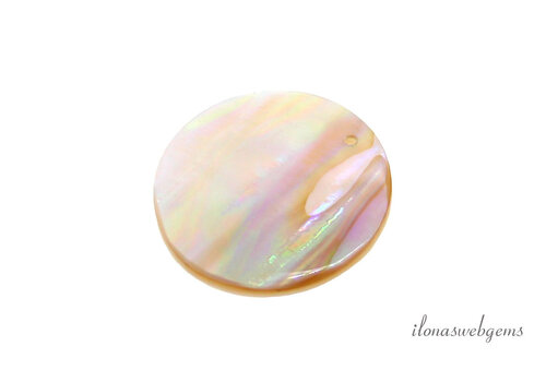 Mother of pearl pendant approx. 30x3mm