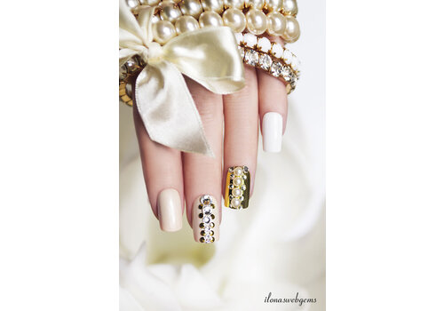 Armband aus Süßwasserperlen