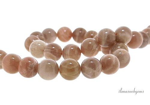 Moonstone beads round approx. 12mm A quality