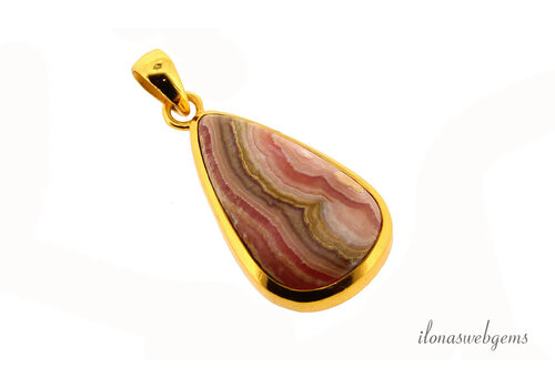 Vermeil (1 micron) Rhodochrosiet ca. 38x20mm