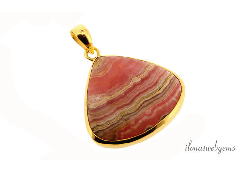 Vermeil (1 Mikron) Rhodochrosit ca. 39 x 35 mm