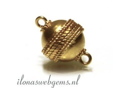 18 kt Vermeil magnetic clasp approx. 12 mm