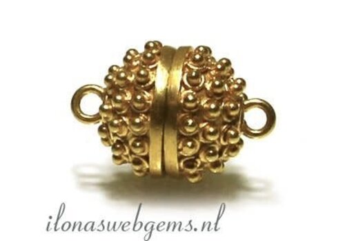 18 kt Vermeil magnetic clasp approx. 12 mm