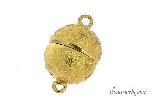 18 kt Vermeil magnetic clasp approx. 12 mm
