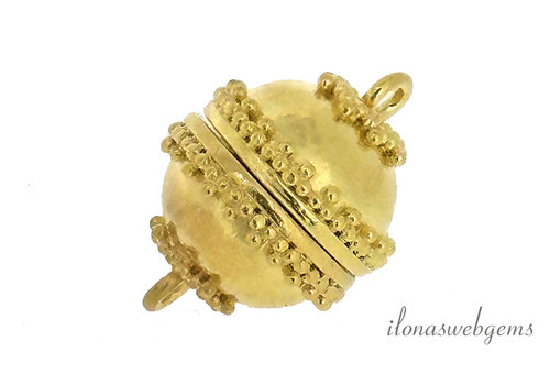 Vermeil magnetic lock approx. 14mm