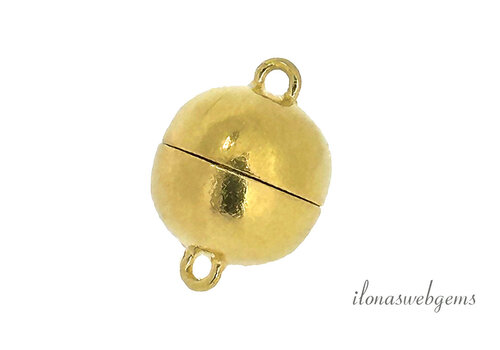 18 kt Vermeil magnetic clasp approx. 14 mm