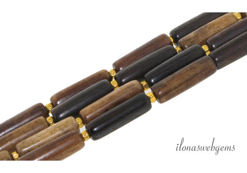 Bone beads approx. 25x7mm Zuiderroute