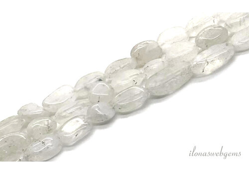 Rainbow moonstone beads oval approx. 10x6mm