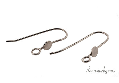 1 Pair of Sterling silver ear wires for cabochon