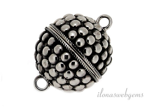 Sterling silver magnetic clasp approx. 10mm