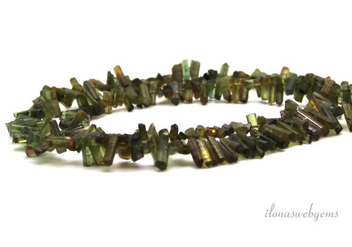 Tourmaline sticks green approx. 11x5x3mm