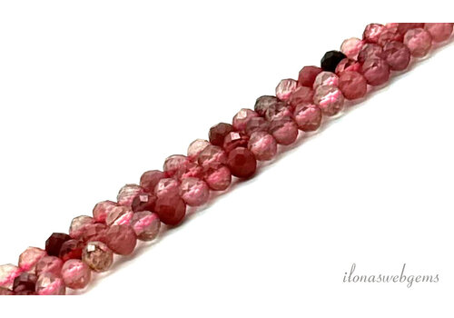 Anderson crystal beads facet round approx. 3mm AA quality cut