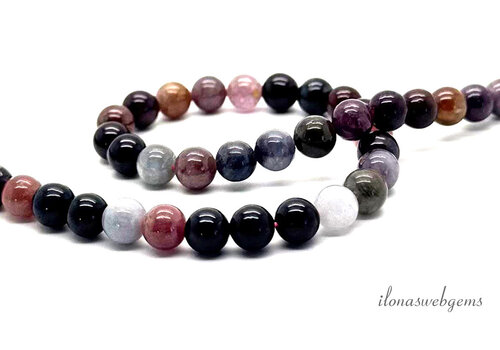 Spinel kralen rond ca. 6mm