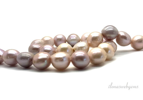 Zoetwaterparels grote maat bolle coin ca.14x12mm tot 18x13mm