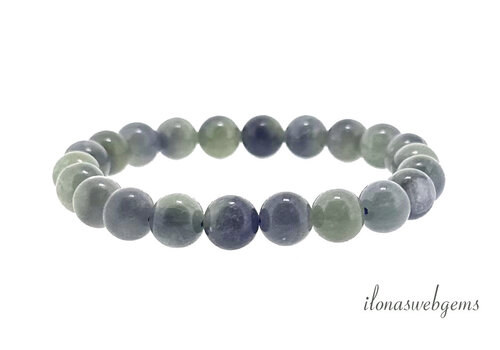 Sapphire bead bracelet approx. 9mm