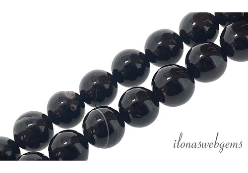Agaat kralen rond ca. 14mm