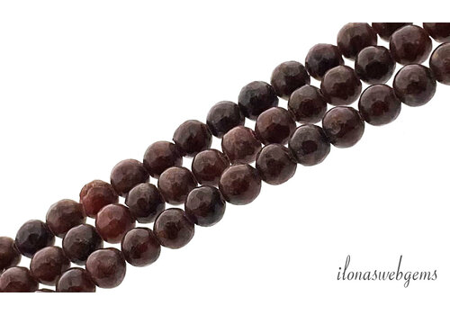 Jaspis kralen rond ca. 4mm