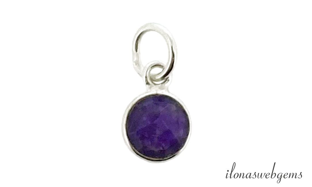 Larimar hanger zilver - Spirituele winkel