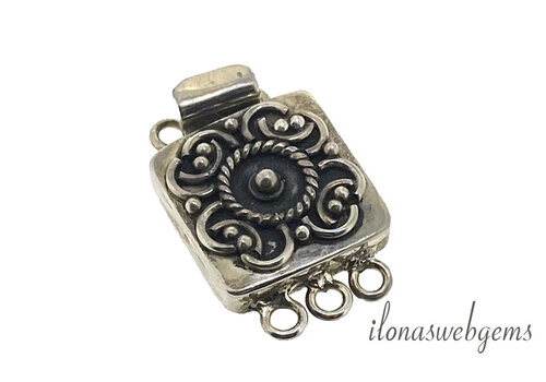 Sterling zilveren bakslotje ca.