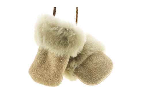 Van Buren - Suede Babywanten Beige