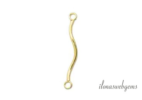 14/20 Gold filled connector ca. 22.5x1mm
