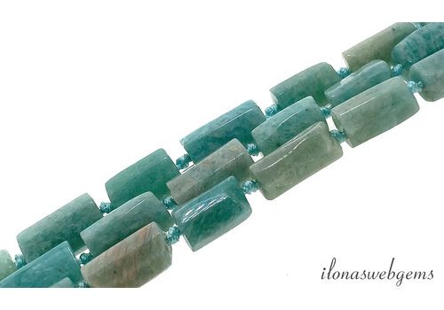 Amazoniet kralen ca. 15x9mm