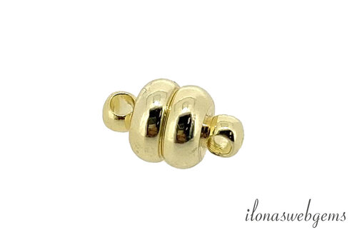 Premium gold plated magneetslotje ca. 7mm