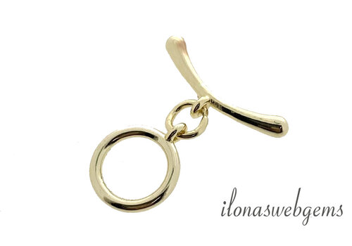 Premium gold plated kapittelslotje ca. 13mm