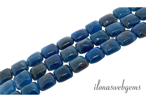 Apatite beads square approx. 8mm