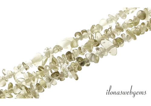 Organic Lemon Quartz chippings, fine, approx. 3-5mm