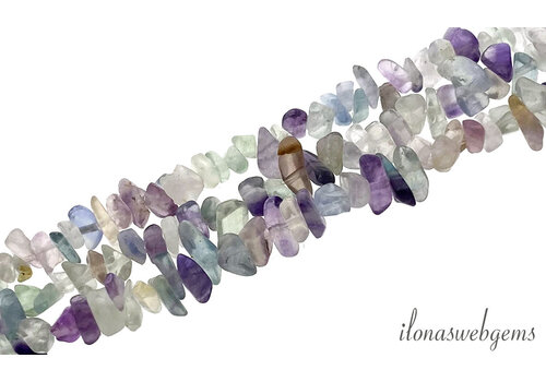 Fluorite beads split approx. 7mm