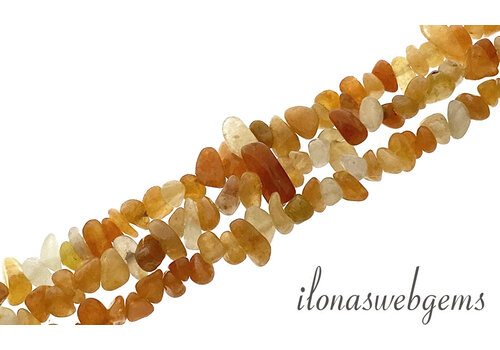 Red Aventurine beads split fine around 3-5mm