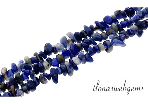 Sodalite beads finely split approximately 5mm