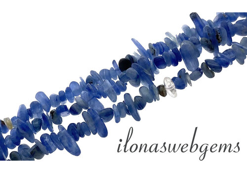 Kyanite beads split fine around 3-5mm