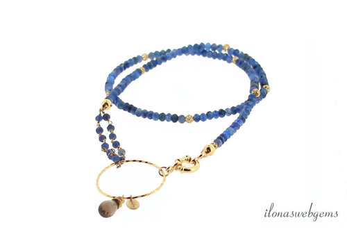 Inspiratie: Collier met Kyaniet en Vermeil hanger