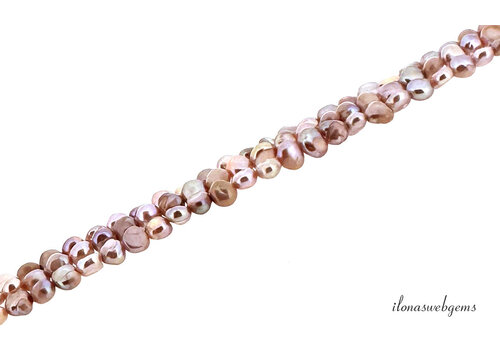 Süßwasserperlen ca. 5x3mm