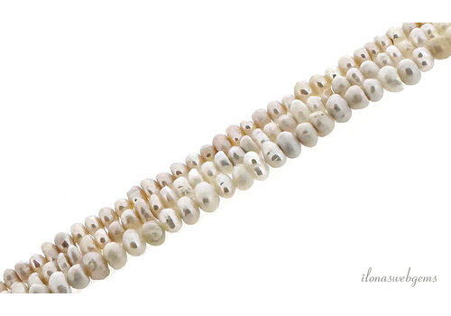 Freshwater pearls approx. 4x3mm nice B quality