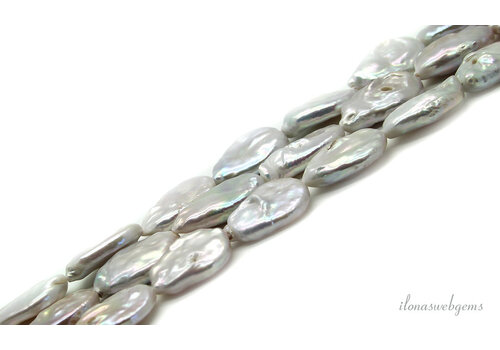 Coinparels ovaal ca. 19x15mm