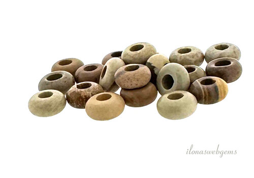 Woestijn Jaspis donut ca. 10x5mm