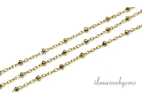 49cm 14/20 Gold filled schakels / ketting ca. 1.4mm