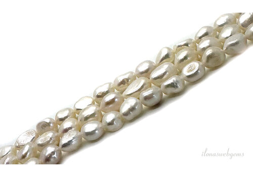 Zoetwaterparels ca. 12x9mm