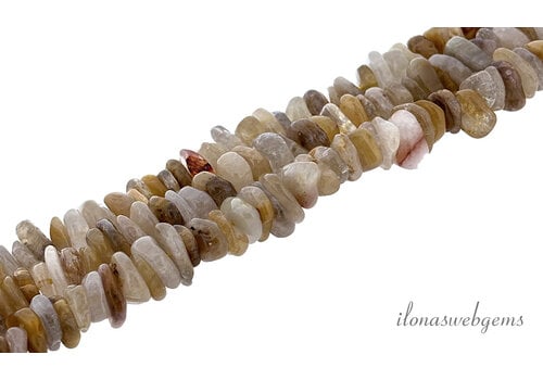 Agate beads approx. 12x4mm