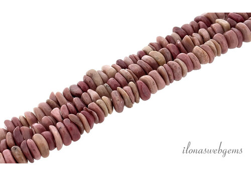 Rhodonite beads approx. 10x4mm