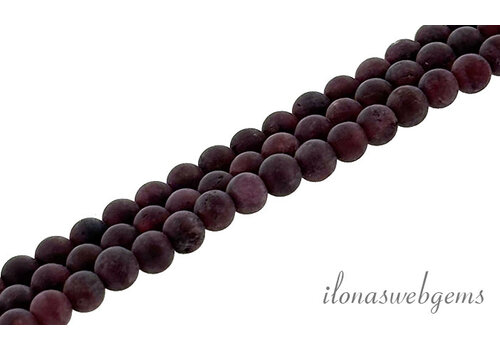Granaat kralen mat ca.